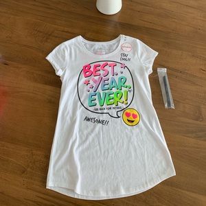 Justice NWT’s School autograph shirt sz 14